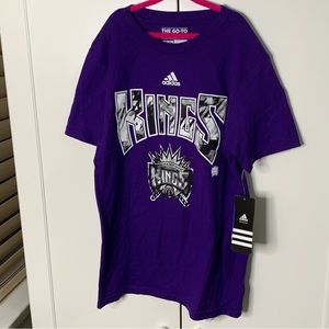 NWT Boys’ Adidas NBA Sacramento Kings Basketball Graphic T-Shirt